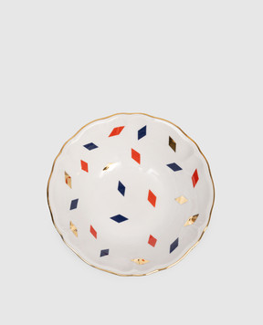 Bitossi Home Fate white porcelain deep plate ABR01064
