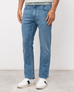 Stefano Ricci Blue jeans with monogram logo MST62B3220T0218