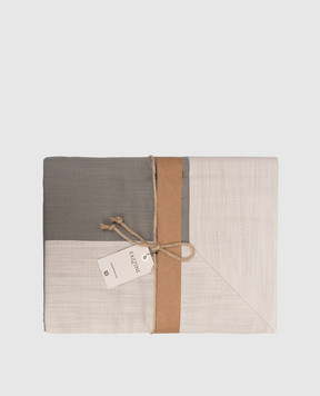 Fazzini Tablecloth khaki CORNICI CORTOVA180X1807