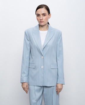 Twinset Blue striped jacket 261AP2170