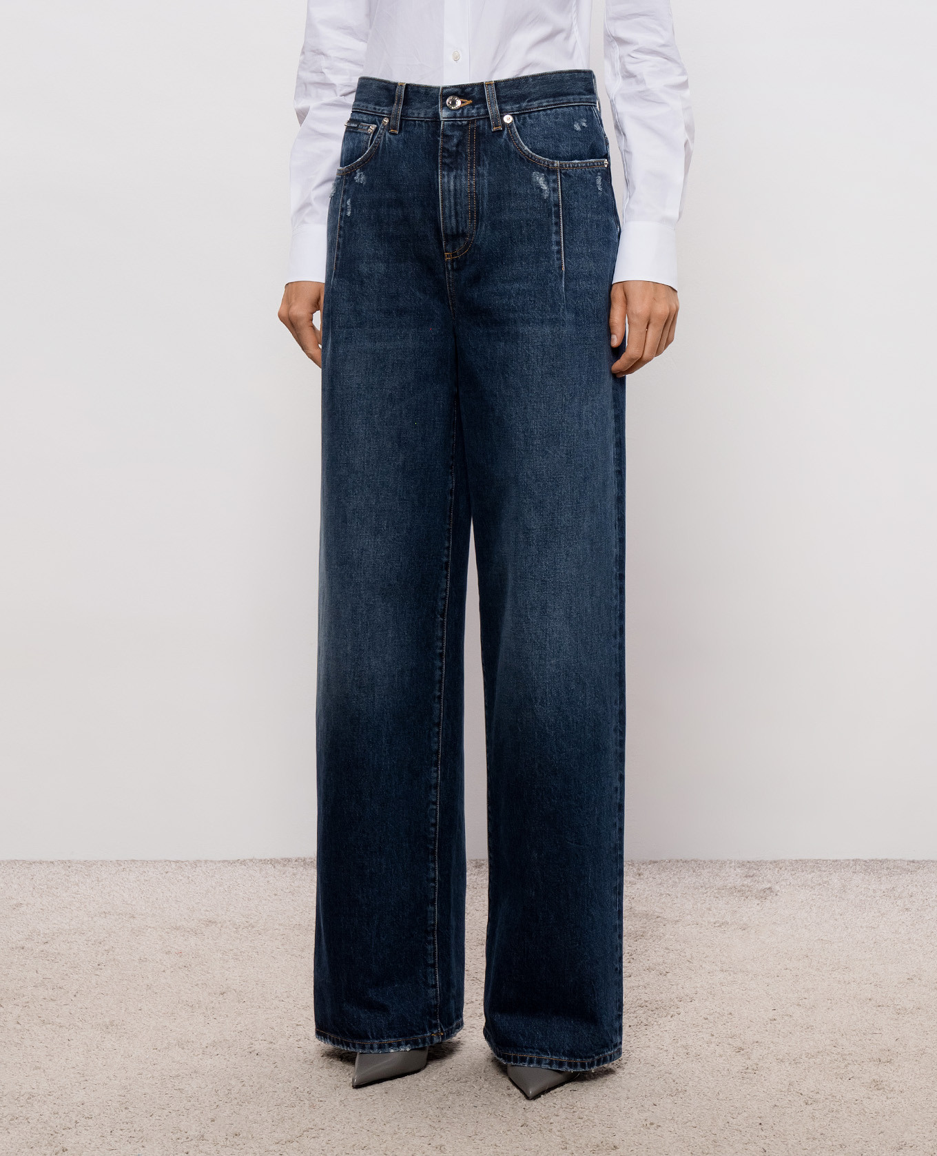 Blue jeans with holes Dolce&Gabbana 3