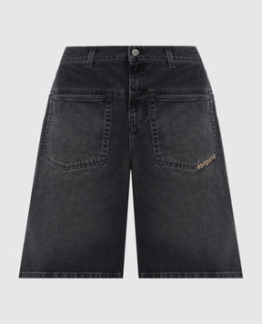 Axel Arigato Invert grey denim shorts A3880001