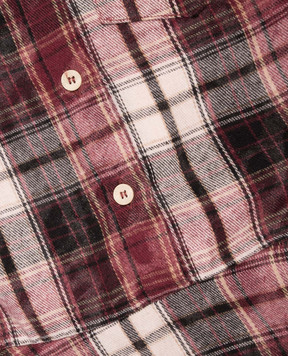 Palm Angels Children's checkered shirt dress F6PAJGDR135
