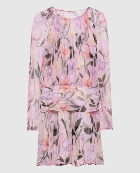 Christy Lynn Pink Billie silk dress CLD717BF12