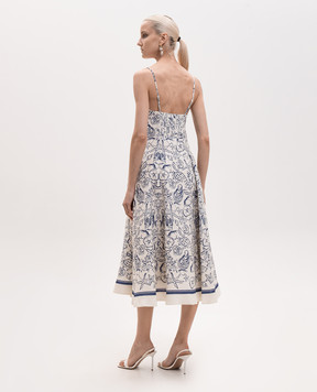 Simkhai Analise ivory linen dress 3261251SW