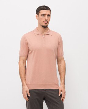Kiton Pink polo UMKX33Z