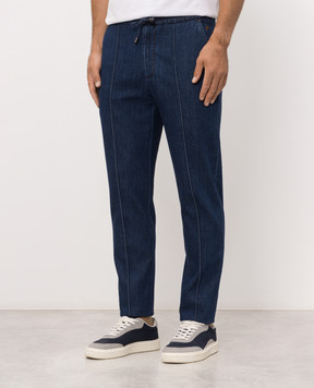 ISAIA Blue jeans PND016DJ137
