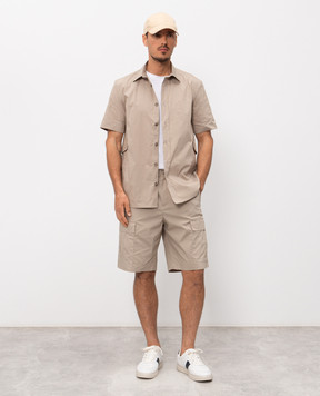 Peserico Beige cargo shorts R5423100029
