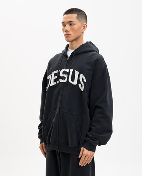 Vetements Black Jesus Christ sports jacket ME76ZU191BW