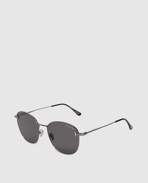 Tom Ford Grey sunglasses with logo FT1167K