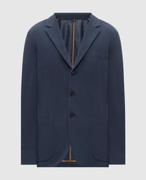 Enrico Mandelli Blue blazer A8T5224321889