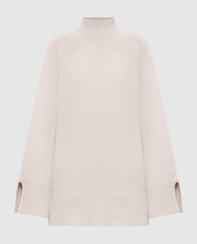 Solotre Ivory wool and cashmere sweater M3AC0075