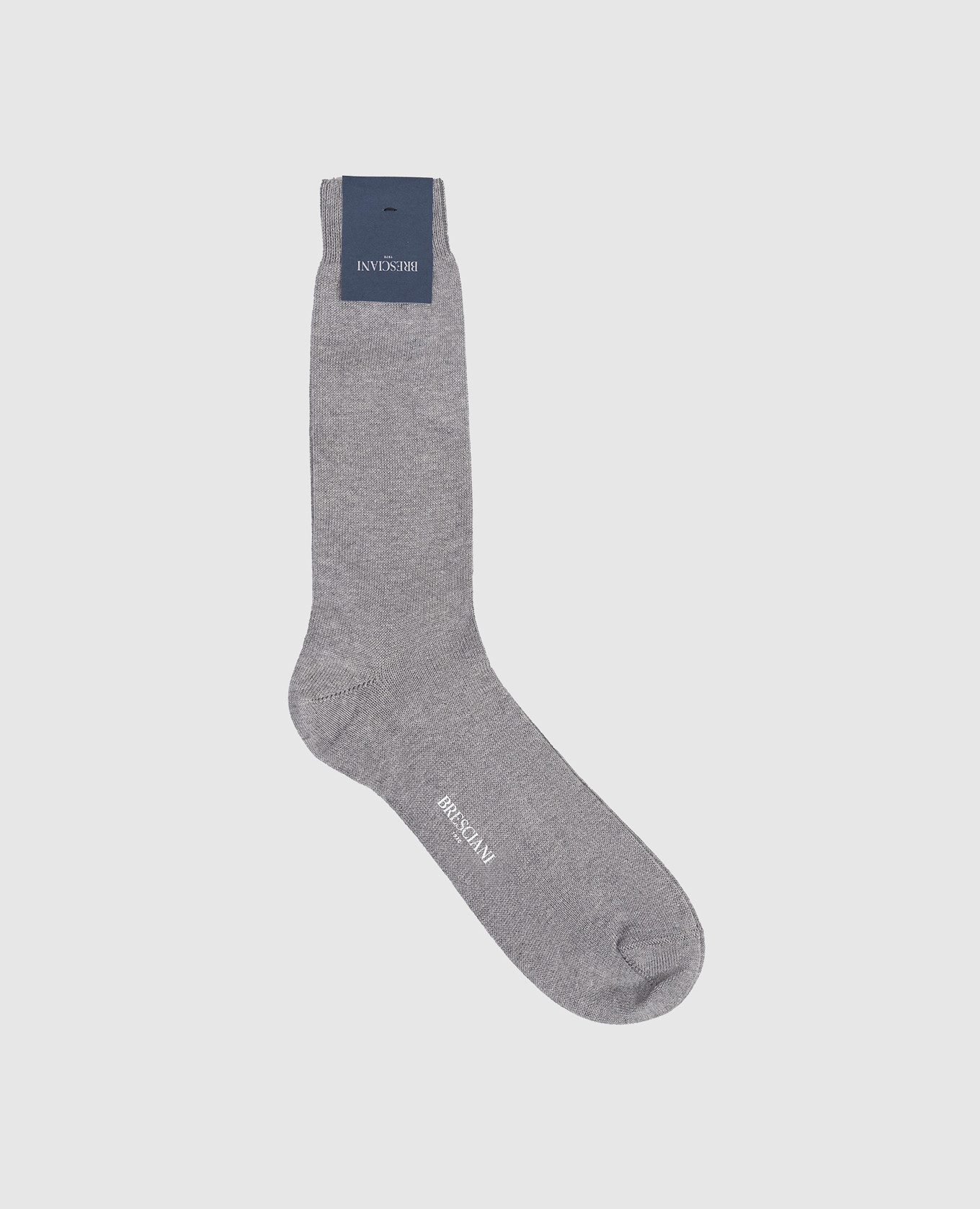Gray cotton socks