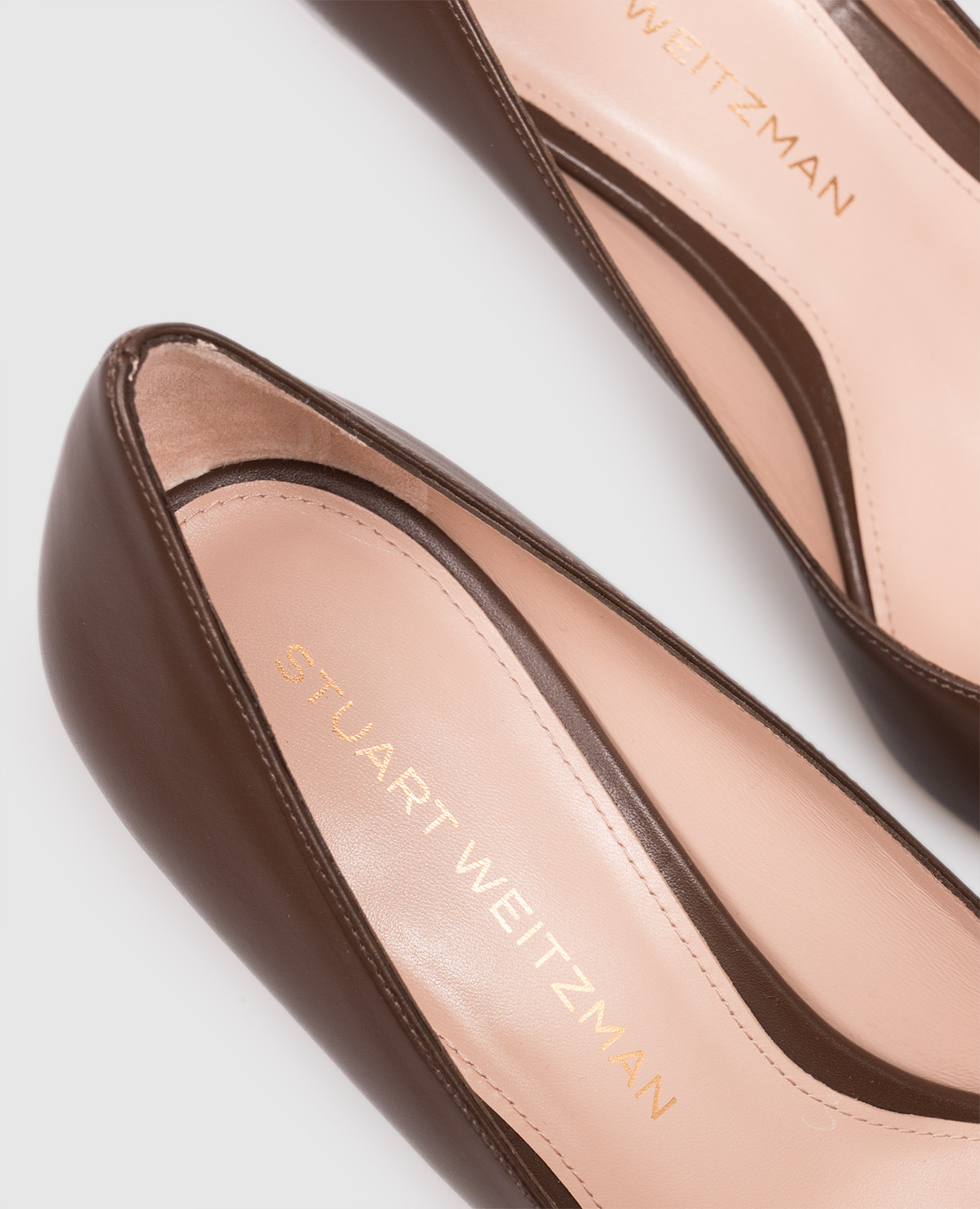 Brown leather shoes STUART POWER Stuart Weitzman 5