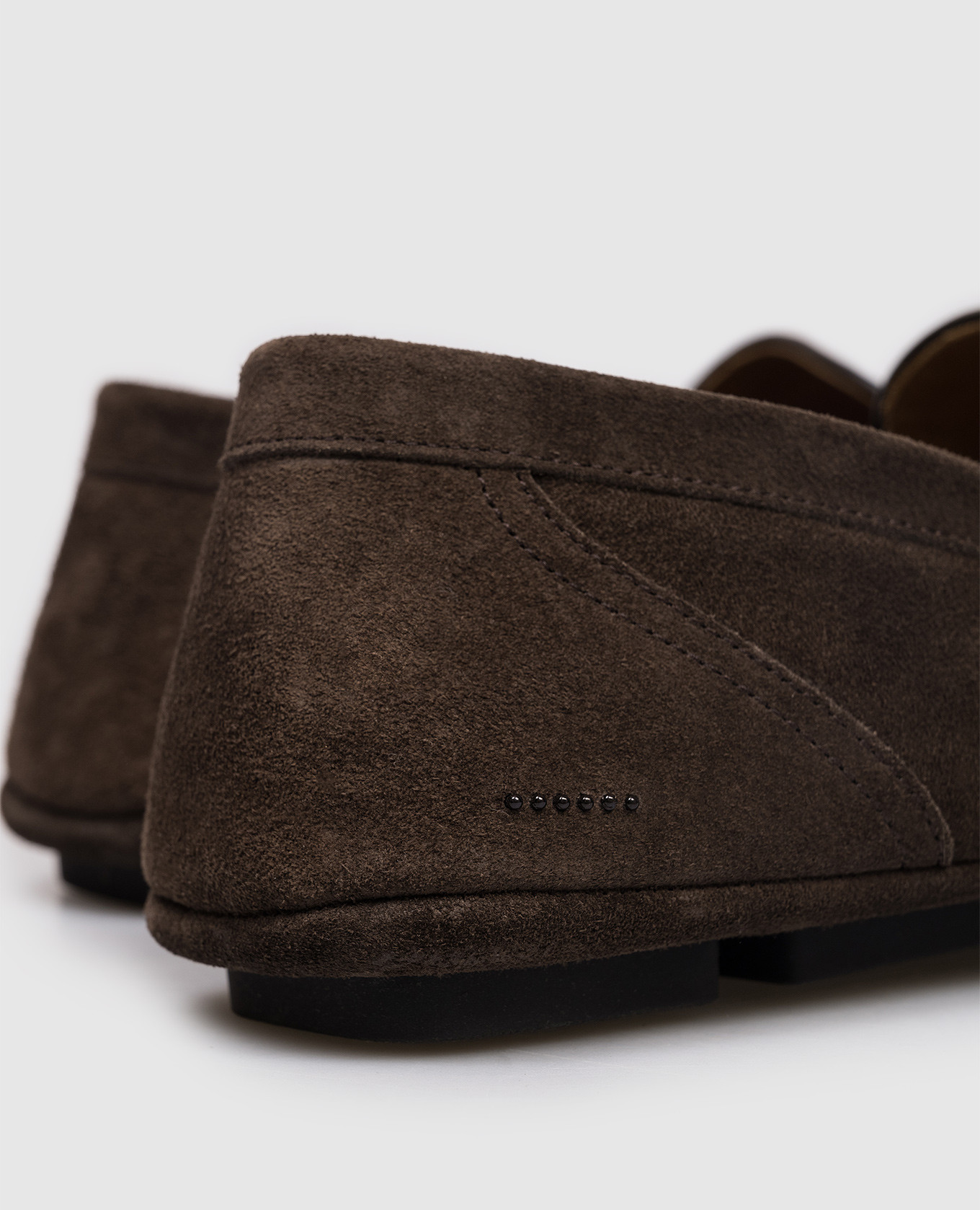 Brown suede loafers Sturlini 5