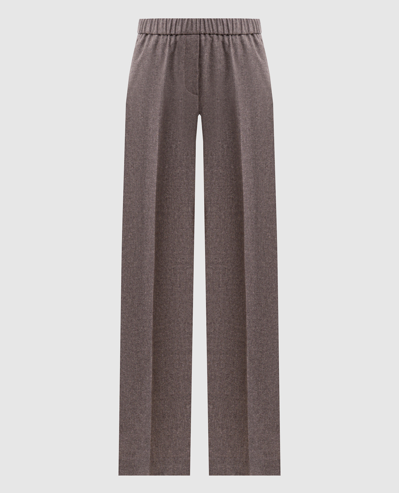 Brown wool pants