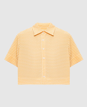 Simkhai Yellow checkered shirt 3262202SW