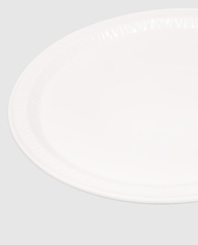 SELETTI White porcelain dinner plate Estetico Quotidiano 10635