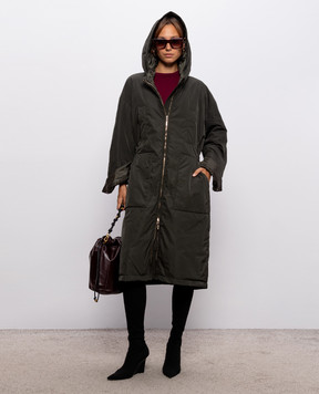 Max Mara Green BOSCO long jacket MTCBOSCO