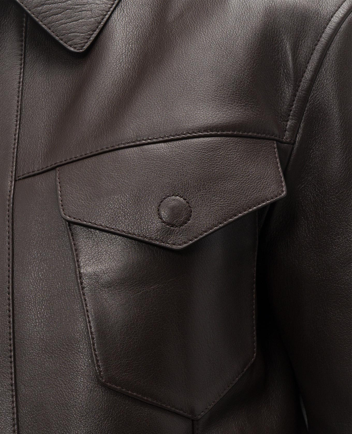 

Brown leather jacket Tom Ford