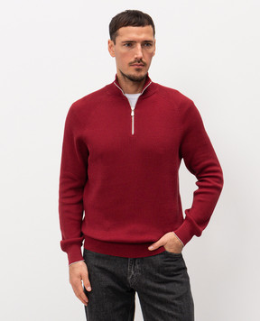 Brunello Cucinelli Burgundy jumper M29400104