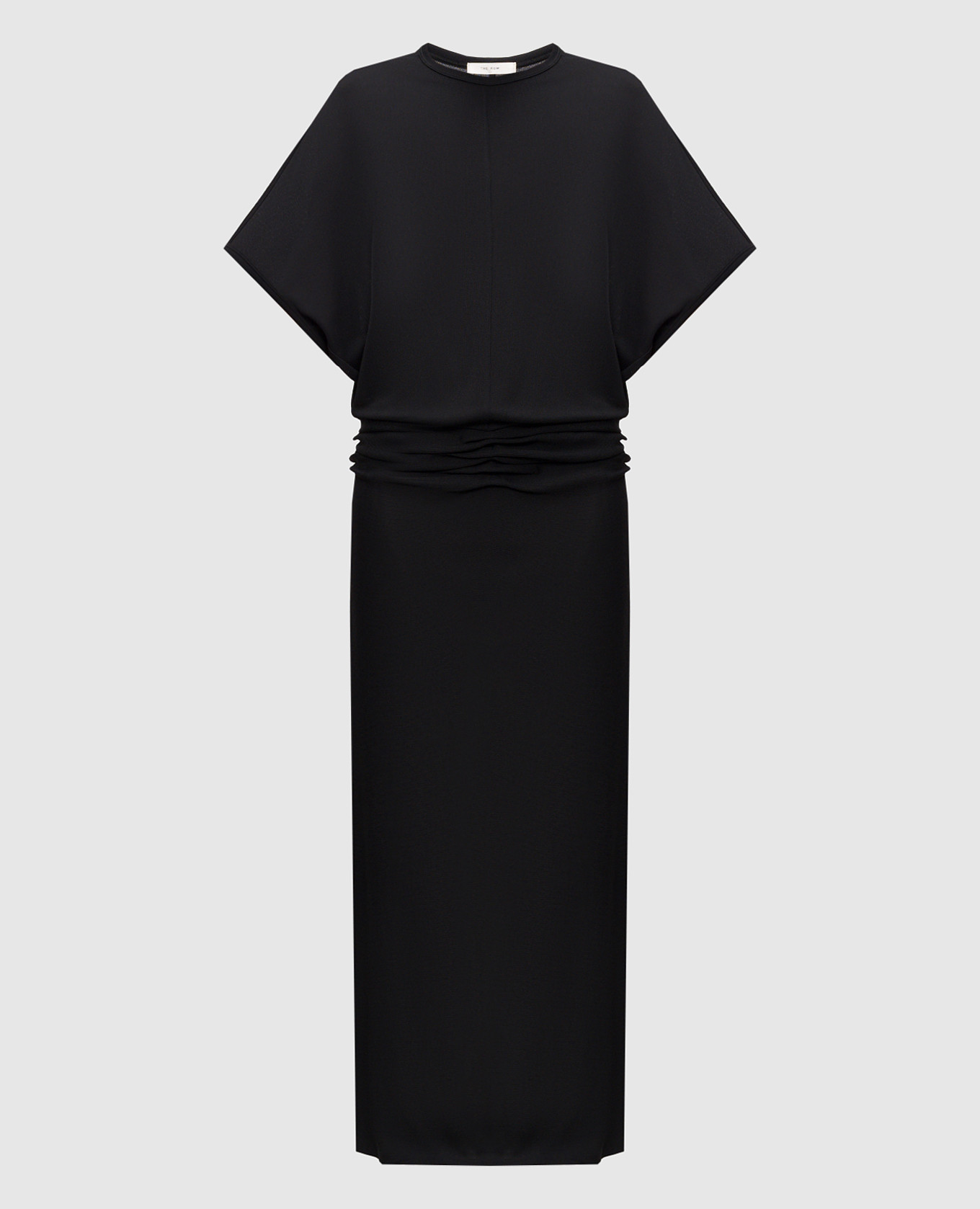 Black Delyra dress with drapery The Row
