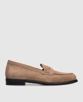 Babe Pay Pls Brown suede loafers 264015ZA