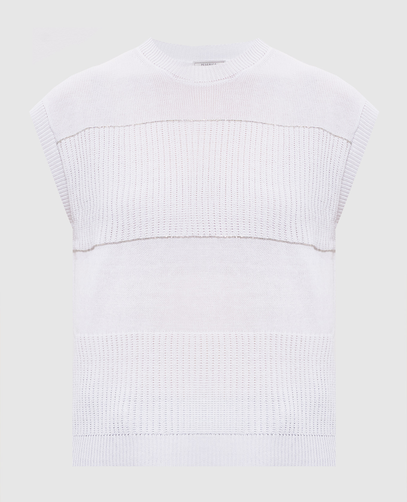 

White top with linen Peserico