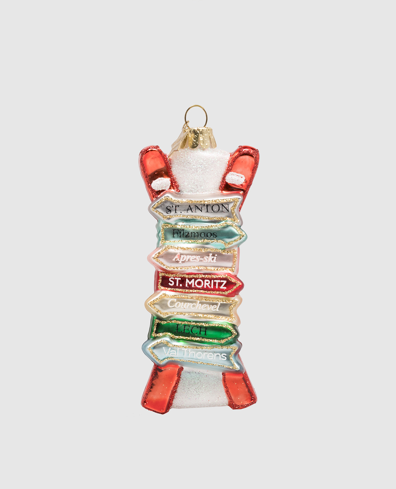 

Ski Names Christmas tree toy Vondels, White