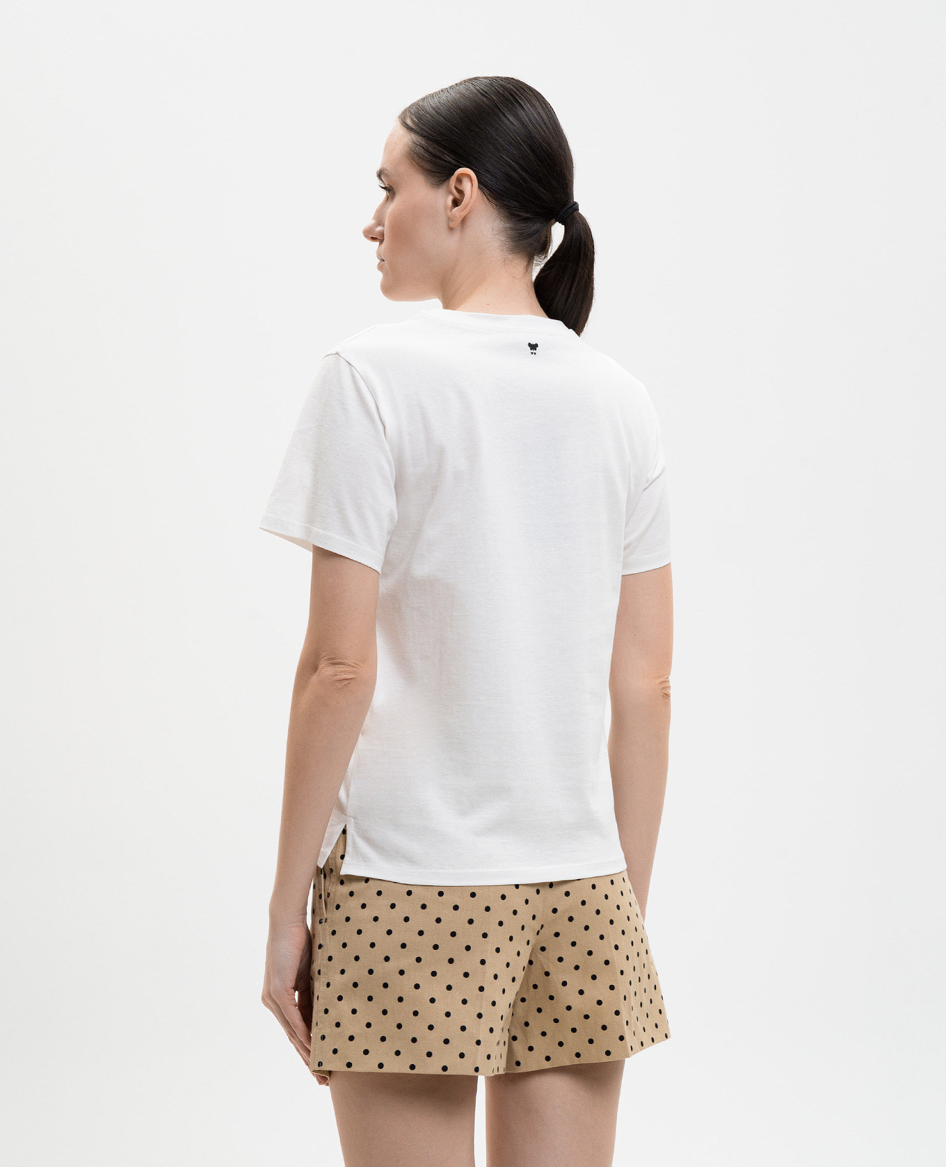 

White BORA T-shirt with patch Max Mara Weekend