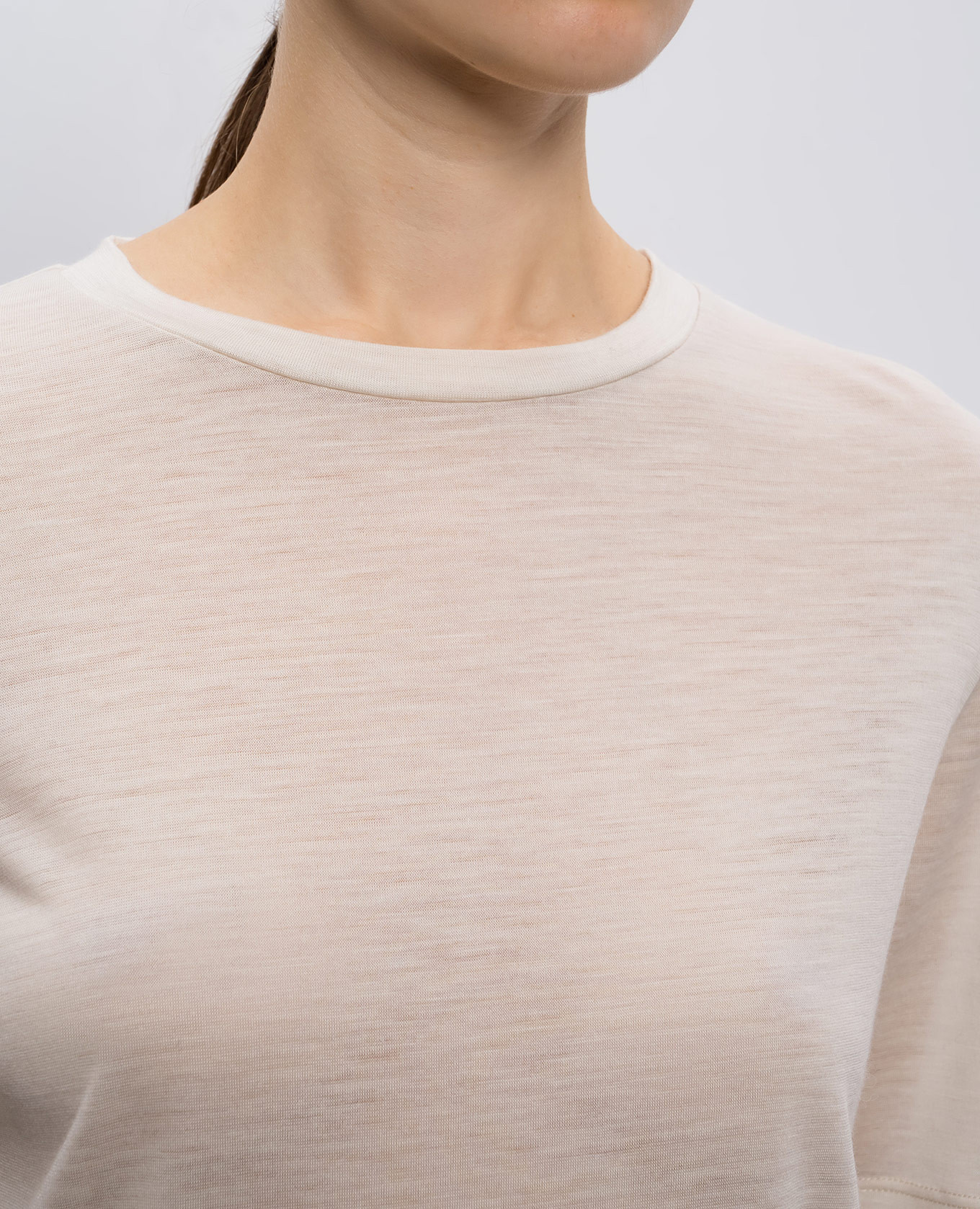 

Beige wool T-shirt Ballantyne