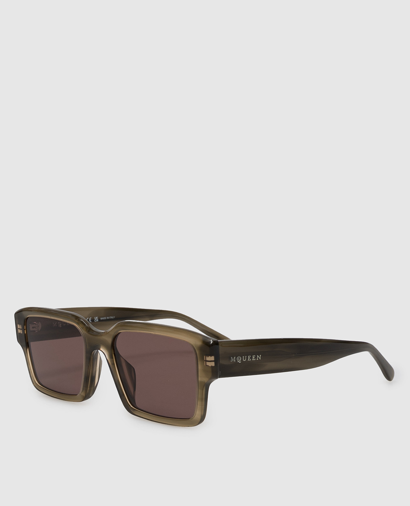 Green sunglasses Alexander McQueen 3