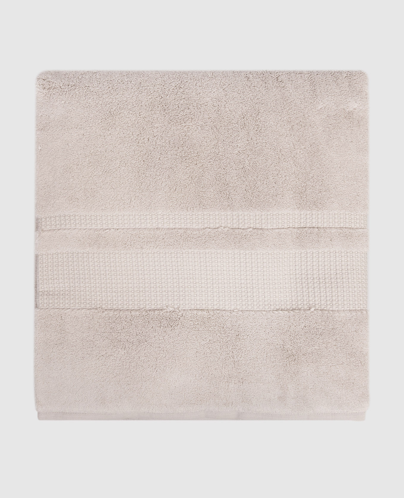 PERA grey terry body towel