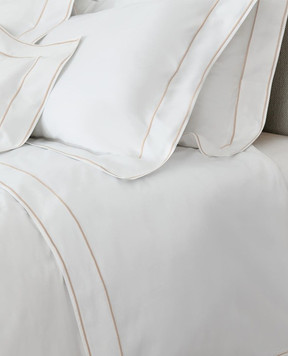 Fazzini White ISOLA bed linen set with embroidery ISLCOCO240X220Q0