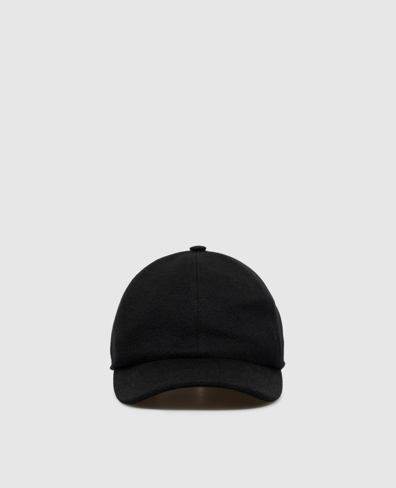 ROBINSON black wool and cashmere cap