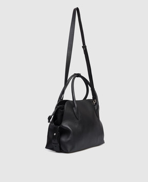 Ann Demeulemeester Dolly black leather tote bag B0013893LT191