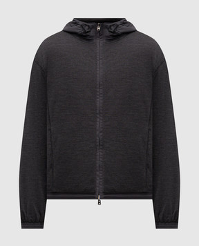 Sease Grey reversible sports jacket with wool KH043XG065
