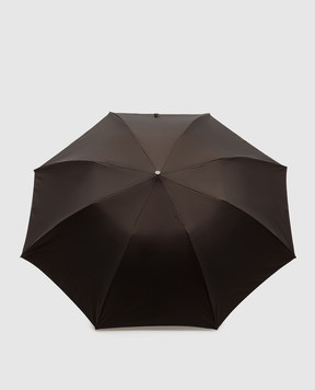 Pasotti Brown Eagle Folding Umbrella OMITUO64SRASOSERGE19