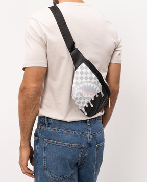 Sprayground Children's black Shadow Drip waist bag 910B8920NSZ