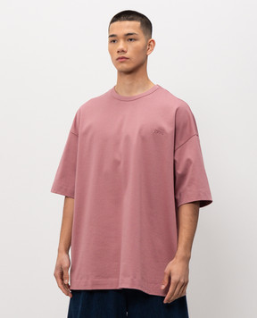 Juun.j Pink Metamorphosis T-shirt with print JC6342P25X