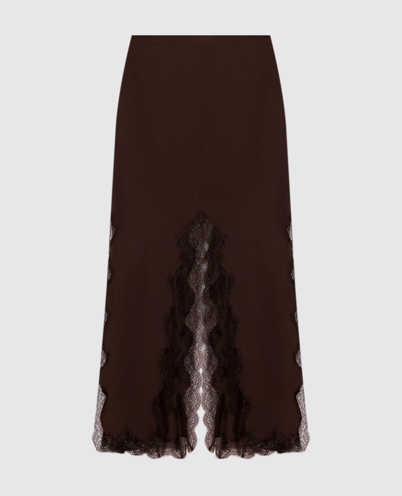 Brown midi skirt Simi