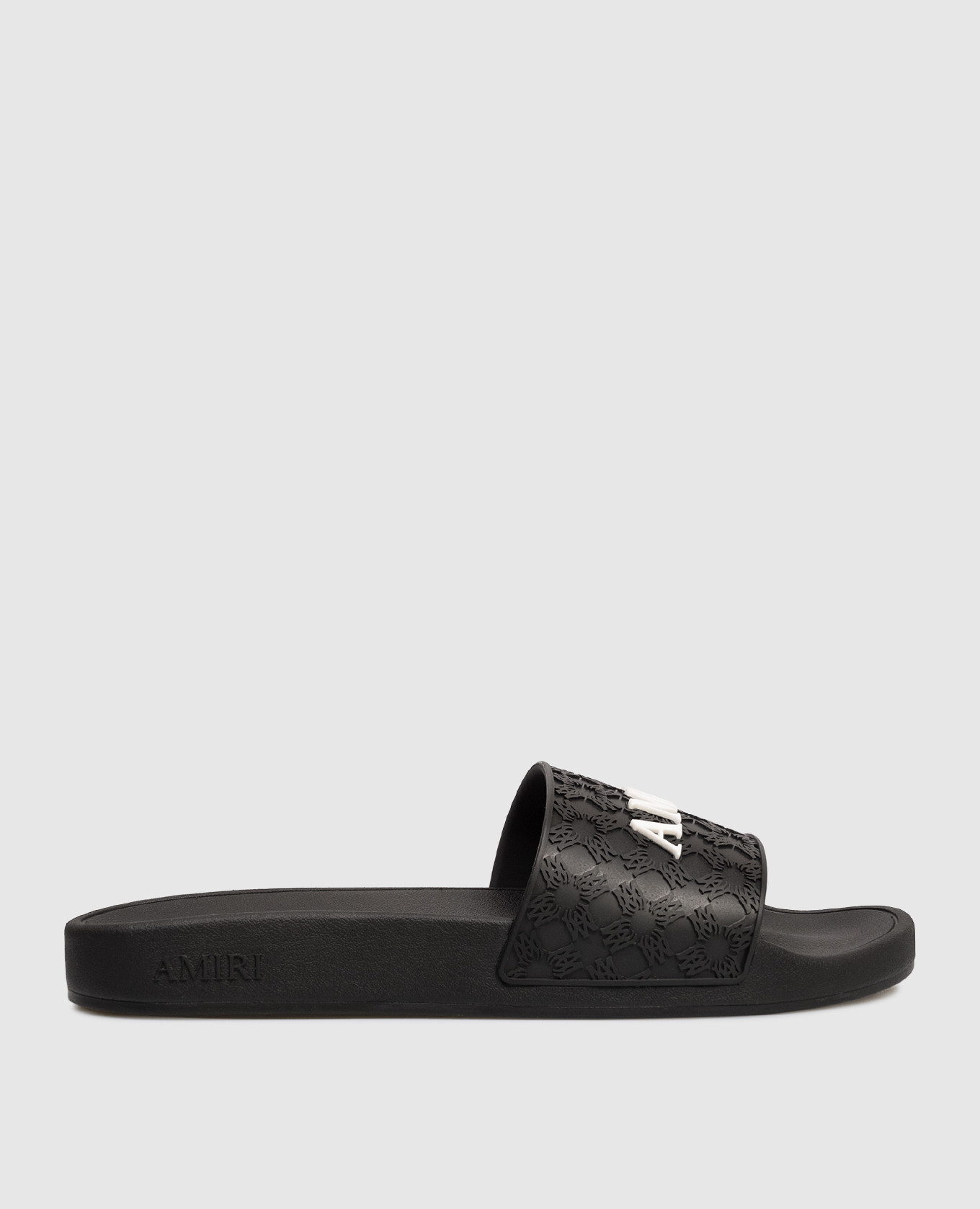 

Black sliders with logo AMIRI