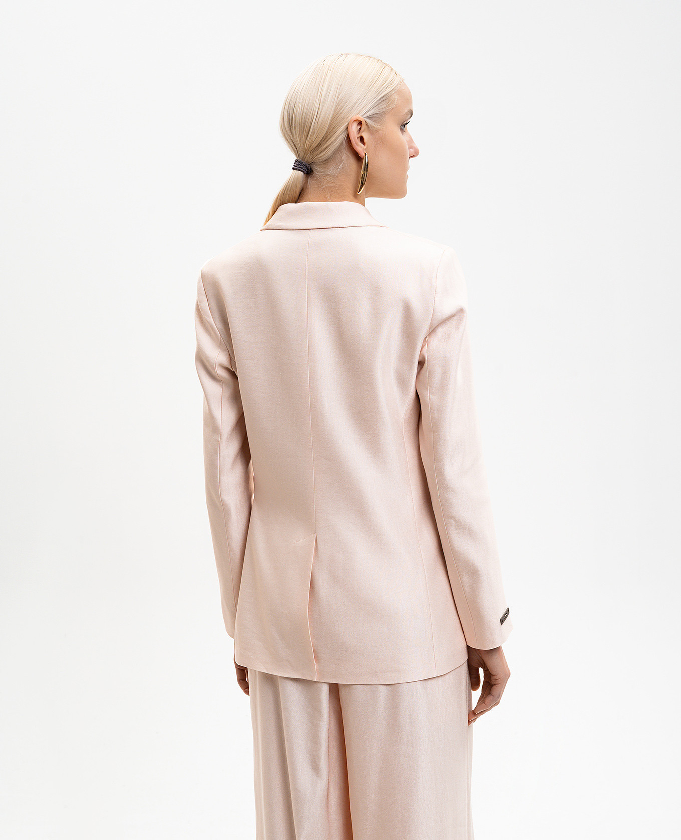 Pink jacket with linen Peserico 4