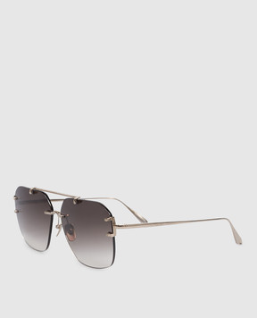 Linda Farrow Reyner gold sunglasses LFL1312C2SUN