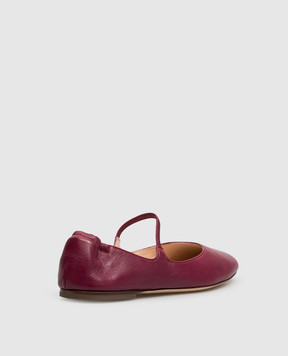 AGL Pink leather ballet flats IRIS IRIS