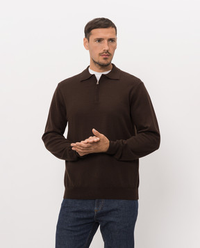 Cashmere&Whiskey Brown polo 94394Z