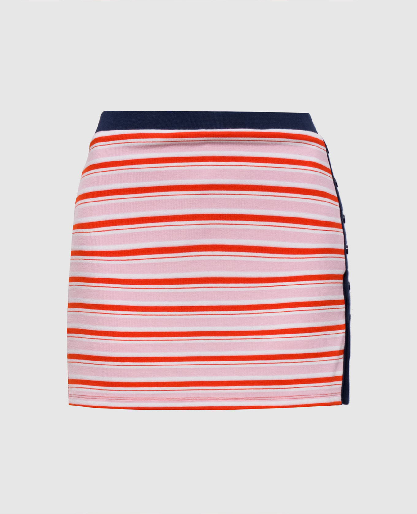 Striped mini skirt