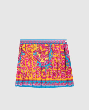Versace Children's skirt in Electric Barocco print 10181291A16903