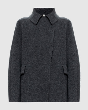 BOBOUTIC Gray cropped coat 5157