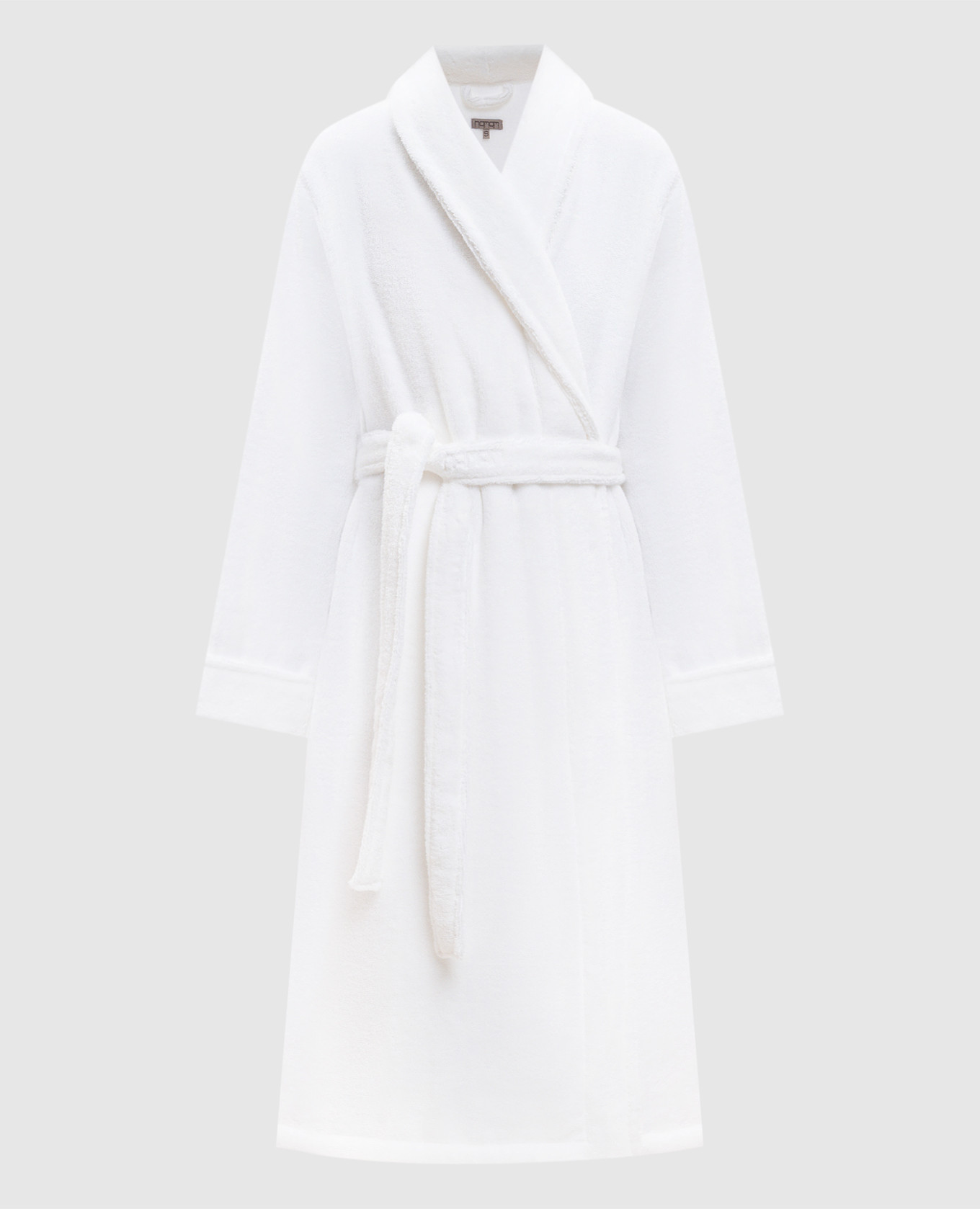 White terry bathrobe PERA